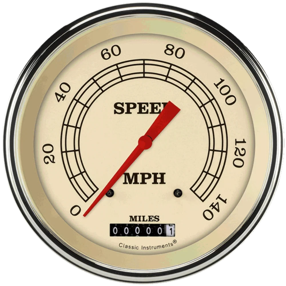Vintage 4 5_8_ Speedometer VT56SLF